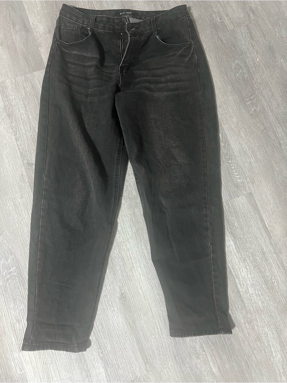 Boyfriend Jeans — Black Relaxed Fit by Blue River
